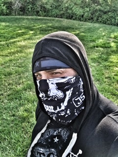 james Storm Skeleton Face Mask