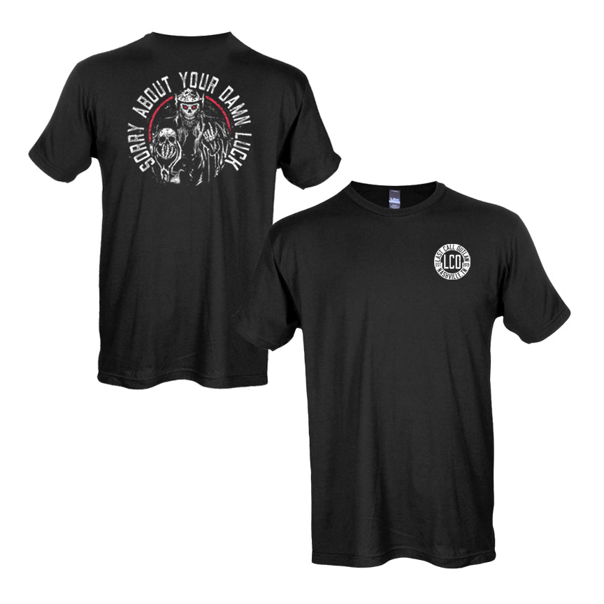 LCO Logo Front - Bearded Skeleton Tee