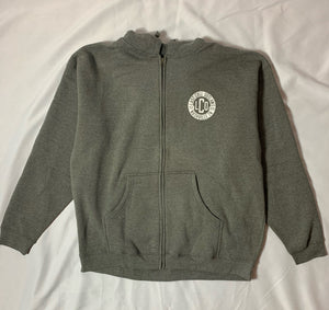 LCO gray zip hoodie