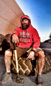 Outlaw Muscle Pullover Hoodie